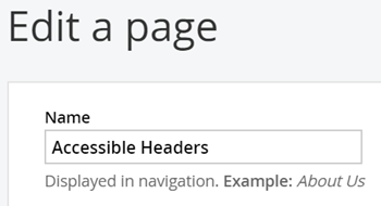 titleField Change page title in title and properties settings