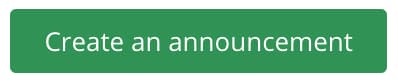 Create an announcement