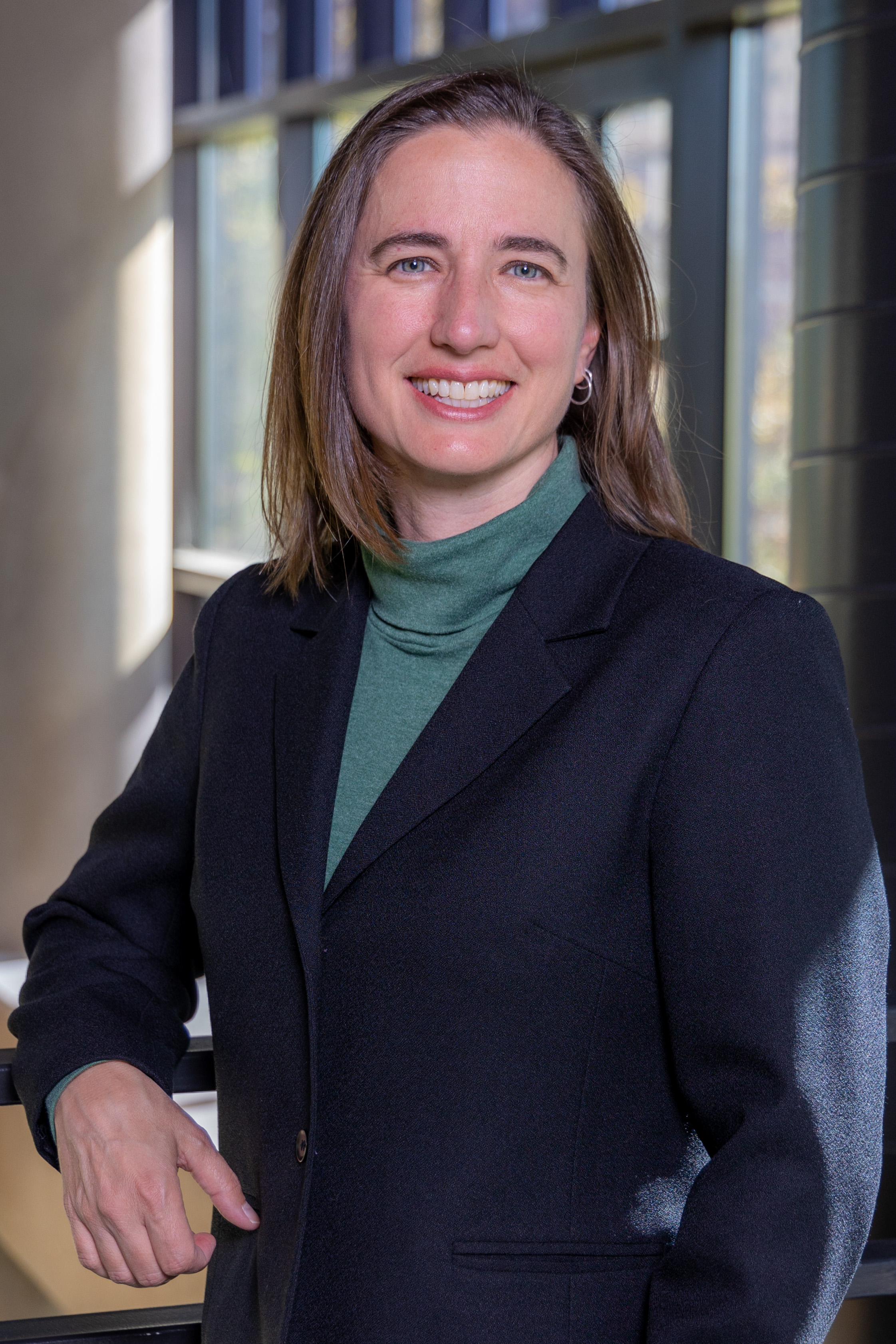 Dr. Katherine Goodman facing the camera and smiling