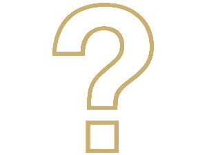 Line art of question mark