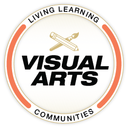 Living and Learning Communities -  Visual Arts Logo
