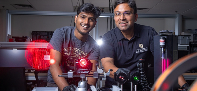 CU Denver international scholar and student research quantum applications