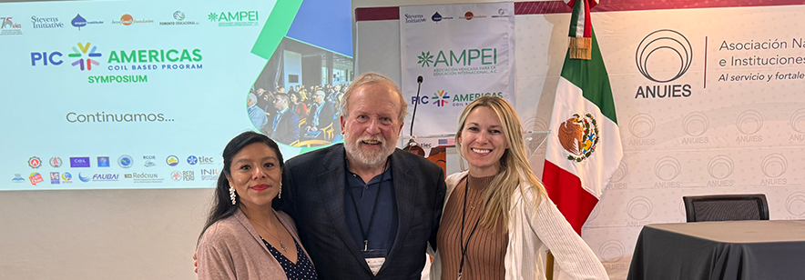 Faculty leaders of COIL course for students in U.S.A. and Mexico