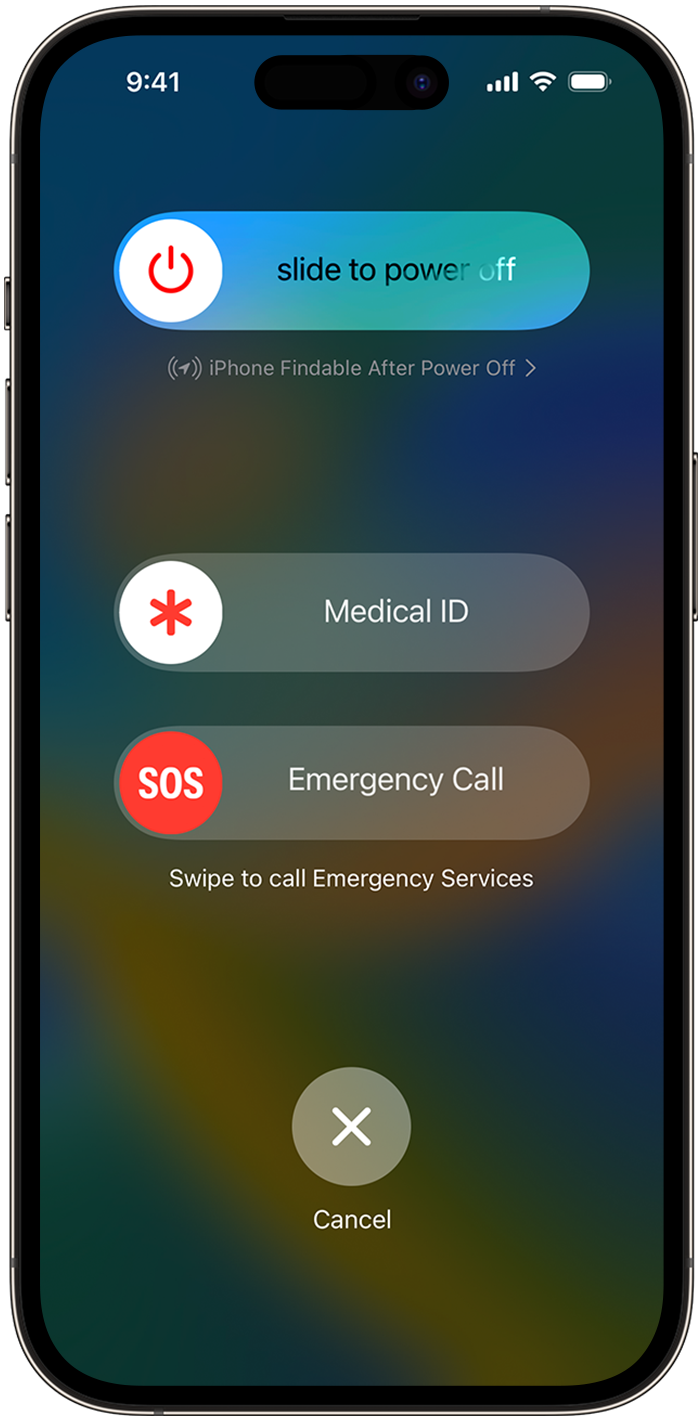 ios emergency sos